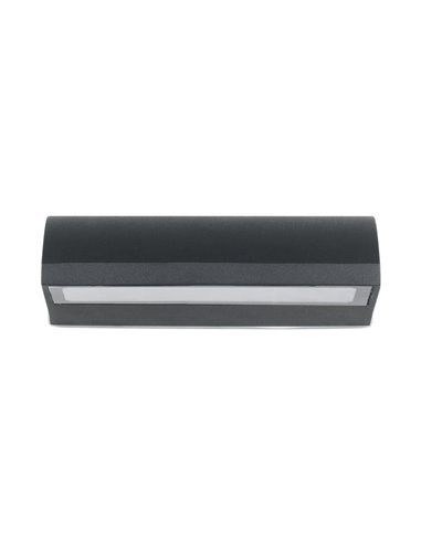 Aplique LED de pared para exteriores SORRONARO, con luz cálida hacia arriba, 10,5W 1000Lm 3000K, IP64