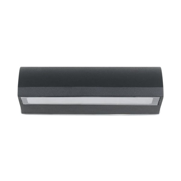 Aplique LED de pared para exteriores SORRONARO, con luz cálida hacia arriba, 10,5W 1000Lm 3000K, IP64