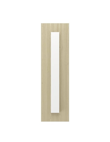 Aplique de pared LED exterior BITETTO, base madera 7W 770Lm 3000K, IP44