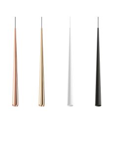 Luminária Pendente Holly LED 2,1W 2 Metros Preto, Branco, Dourado e Cobre