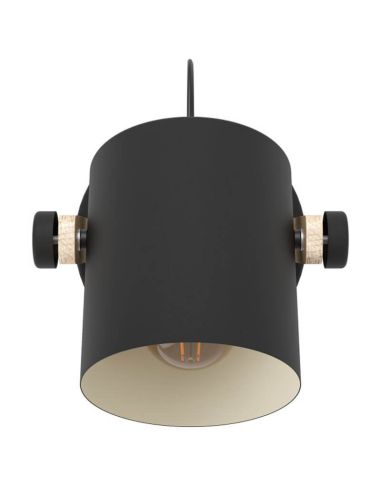 Parede Frontal Madeira Clara e Black Hornwood 43518