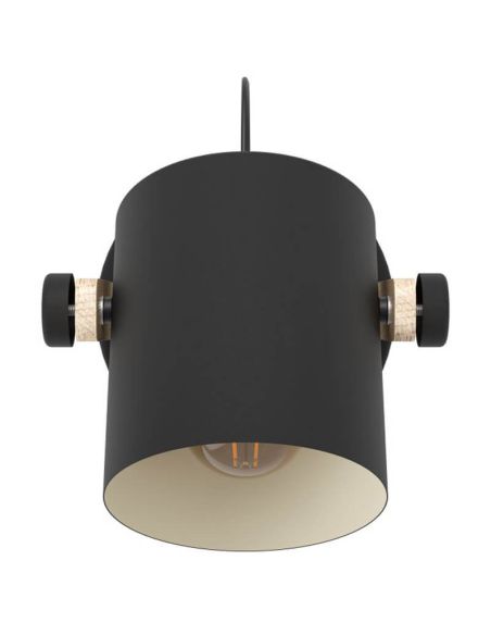 Parede Frontal Madeira Clara e Black Hornwood 43518