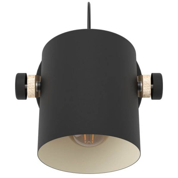 Parede Frontal Madeira Clara e Black Hornwood 43518