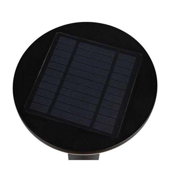 Aplique LED solar GORDA regulable, sensor oscuridad y movimiento, batería recargable 3,5W 500lm, 4000K IP44