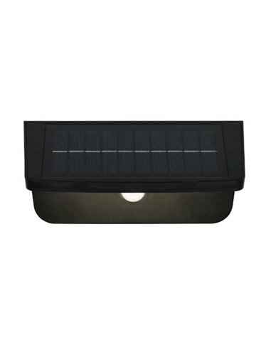 Lampe solaire LED, capteur d'obscurité, batterie rechargeable et dimmable 8W 850lm, 4000K IP44