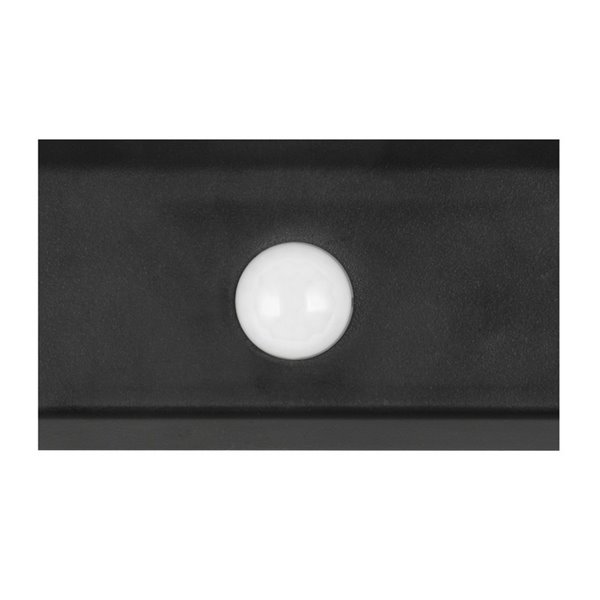 Luminária de parede solar LED redonda MORO, sensor de escuridão, bateria recarregável e regulável 8W 850lm, 4000K IP44