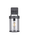 Aplique estilo farolillo moderno ALMERIA bombilla excl. 1x E27 max. 28W IP44 Antracita