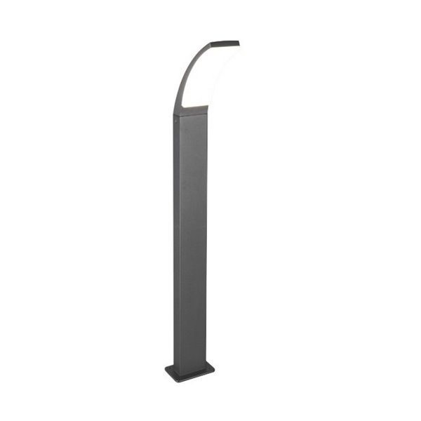Poste LED para exterior 100cm BEJA 12,5W 1650lm, 4000K IP44 Antracita