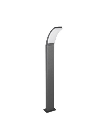 Poste LED para exterior 100cm BEJA 12,5W 1650lm, 4000K IP44 Antracita