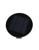 Poste solar para exterior GORDA 100cm sensor de movimiento, batería recargable 3,5W 500lm 4000K