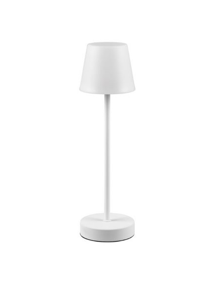 Lámpara de sobremesa LED MARTINEZ recargable USB y regulable 2,2W 250lm, 2700 - 6500K IP44