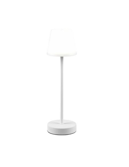 Lámpara de sobremesa LED MARTINEZ recargable USB y regulable 2,2W 250lm, 2700 - 6500K IP44