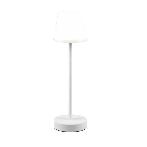 Luminária de mesa LED MARTINEZ, recarregável via USB e regulável, 2,2 W, 250 lm, 2700 - 6500 K, IP44