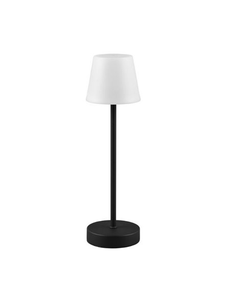 Lampe de table LED MARTINEZ, rechargeable par USB et dimmable, 2,2 W, 250 lm, 2700 - 6500 K, IP44