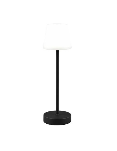 Luminária de mesa LED MARTINEZ, recarregável via USB e regulável, 2,2 W, 250 lm, 2700 - 6500 K, IP44