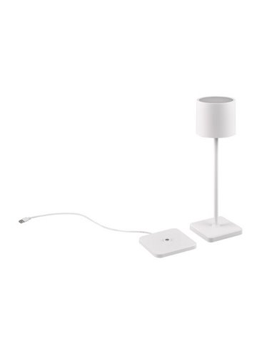 Lámpara de sobremesa exterior LED FERNANDEZ con estación de carga 1,5W 130lm 2700+4000+6000K IP44 