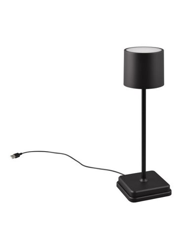Luminária de mesa LED FERNANDEZ para exterior com estação de carregamento 1,5 W 130 lm 2700+4000+6000 K IP44