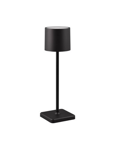 Lampe de table d'extérieur LED FERNANDEZ avec station de charge 1,5 W 130 lm 2700 + 4000 + 6000 K IP44