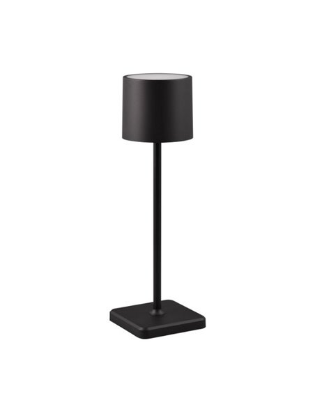 Lampe de table d'extérieur LED FERNANDEZ avec station de charge 1,5 W 130 lm 2700 + 4000 + 6000 K IP44