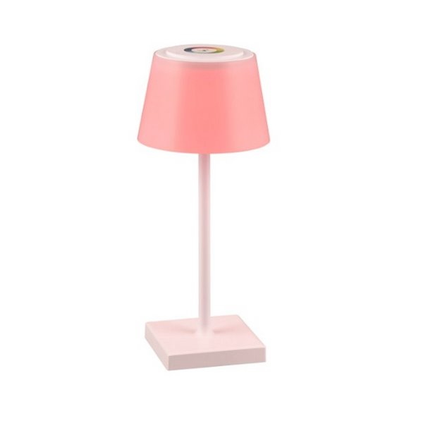 Lámpara exterior LED regulable RGBW, recargable USB SANCHEZ 2,1W 190lm, 3000+4000+5000K IP44