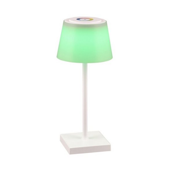 Lámpara exterior LED regulable RGBW, recargable USB SANCHEZ 2,1W 190lm, 3000+4000+5000K IP44