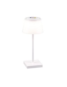 Lampe d'extérieur LED RGBW à intensité variable SANCHEZ 2,1 W, 190 lm, 3 000 + 4 000 + 5 000 K, IP44, rechargeable par USB 2