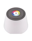 Lâmpada LED RGBW para área externa SANCHEZ 2,1 W 190 lm, 3000+4000+5000 K IP44 regulável, recarregável por USB