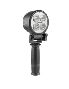 Faro LED redondo empuñadura 2000lm 35º 12-24V con Base Magnética, Cable Espiral 8 metros, Enchufe Mechero e Interruptor 2