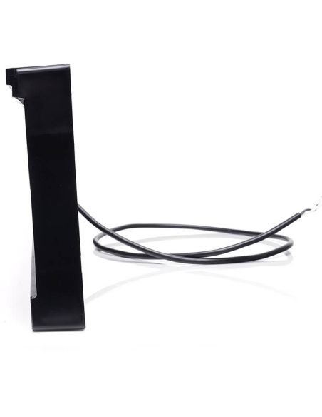 Lateral Luz LED de Matrícula con Soporte Universal Homologada W253 12V 24V - R10 L 1b 2100