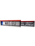 Portamatrículas LED con Luz de Matrícula, Marcha Atrás y Freno 12/24V W253 Homologado AR S3 1b 2101