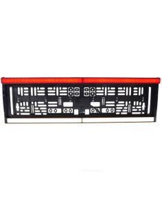 Portamatrículas LED con Luz de Matrícula, Marcha Atrás y Freno 12/24V W253 Homologado AR S3 1b 2101 2