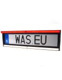 Portamatrículas LED con Luz de Matrícula, Marcha Atrás y Freno 12/24V W253 Homologado AR S3 1b 2101