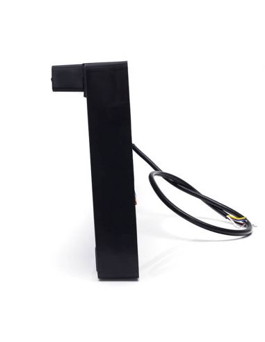 Suporte de placa lateral LED com luz de placa, ré e freio 12/24V W253 aprovado AR S3 1b 2101