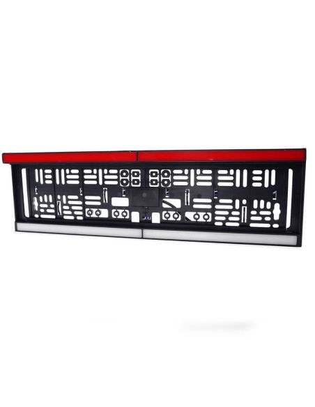 Portamatrículas LED con Luz de Matrícula, Marcha Atrás y Freno 12/24V W253 Homologado AR S3 1b 2101
