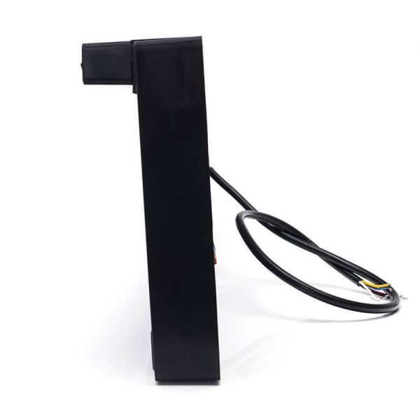 lateral Portamatrículas con Luz de Matrícula, Marcha Atrás, Freno y Reflecante 12/24V W253 Homologado AR S3 IA L Cat. 1b