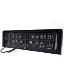 Trasera Portamatrículas con Luz de Matrícula, Marcha Atrás, Freno y Reflecante 12/24V W253 Homologado AR S3 IA L Cat. 1b