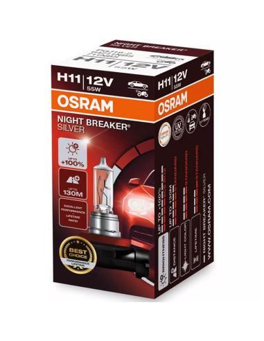 Bombilla Halógena H11 OSRAM Night...