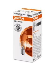 Bombilla OSRAM 7511 24V 21W BA15s para Camión Luz de Posición, Freno o Marcha Atrás Osram 7511