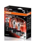 Kit de 2 ampoules LED OSRAM NIGHT BREAKER SMART H11 homologuées ECE 12V 6000K blanc froid 64211DWNBSM-ECE