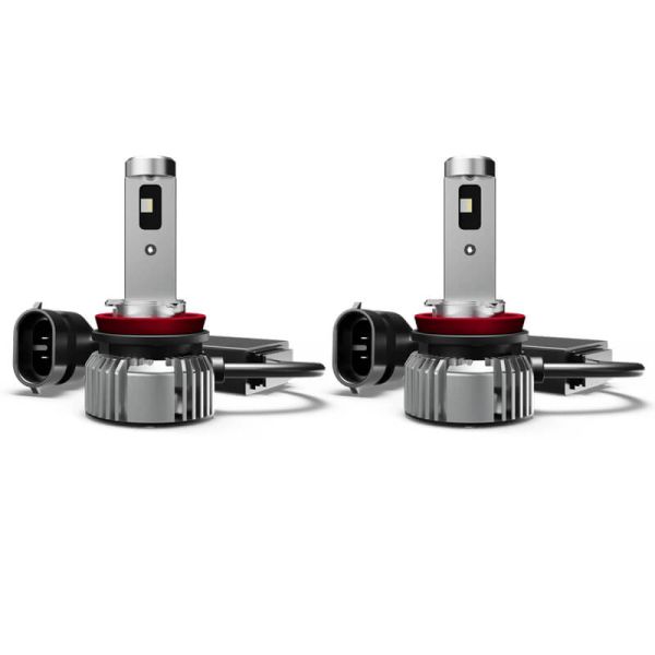 Kit com 2 lâmpadas LED OSRAM NIGHT BREAKER SMART H11, homologadas pela ECE, 12V, 6000K (branco frio), modelo 64211DWNBSM-ECE.