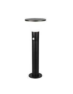 Baliza LED solar GORDA 50cm sensor de movimiento y crepuscular, batería recargable 3,5W 500lm 4000k IP44  2