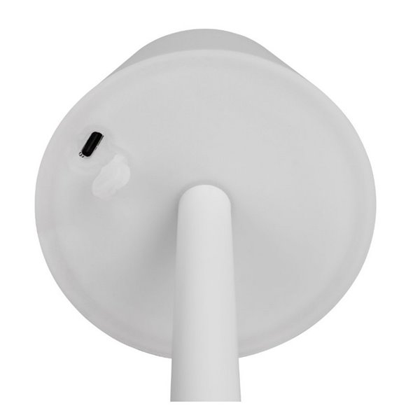 Lámpara de sobremesa LED VIDAL, recargable y regulable 1,5W 150lm, 3000K IP44