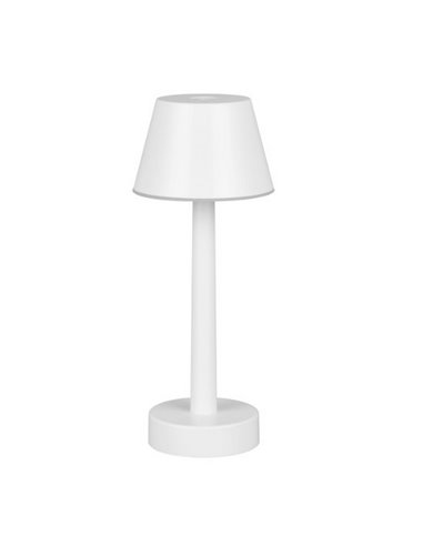 Lámpara de sobremesa LED VIDAL, recargable y regulable 1,5W 150lm, 3000K IP44
