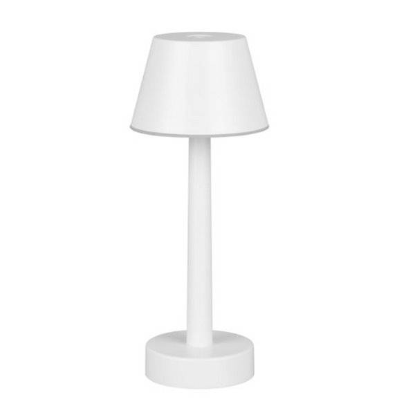 Luminária de mesa LED VIDAL, recarregável e regulável 1,5W 150lm, 3000K IP44
