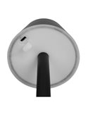 Luminária de mesa LED VIDAL, recarregável e regulável 1,5W 150lm, 3000K IP44