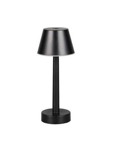 Lampe de table LED VIDAL, rechargeable et dimmable 1,5W 150lm, 3000K IP44