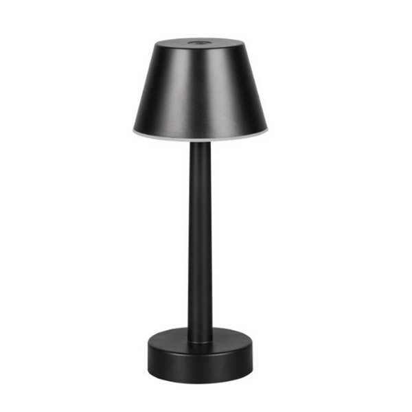 Luminária de mesa LED VIDAL, recarregável e regulável 1,5W 150lm, 3000K IP44