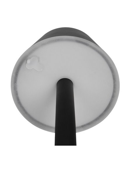 Luminária de mesa LED VIDAL, recarregável e regulável 1,5W 150lm, 3000K IP44