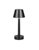 Lampe de table LED VIDAL, rechargeable et dimmable 1,5W 150lm, 3000K IP44