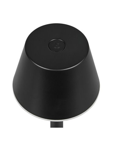 Lámpara de sobremesa LED VIDAL, recargable y regulable 1,5W 150lm, 3000K IP44